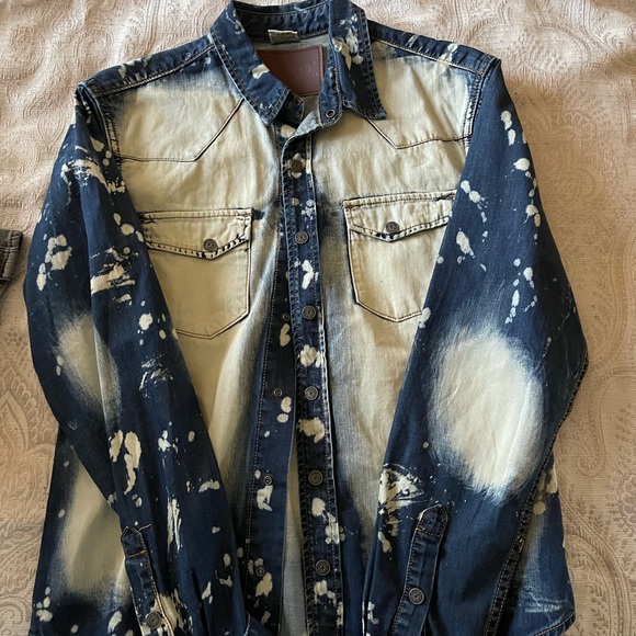Denim Shirt, One linen Shirt and one dress shirt - Picture 2 of 6